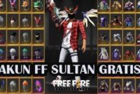 Akun FF Season 1 Gratis Sultan Yang Masih Aktif